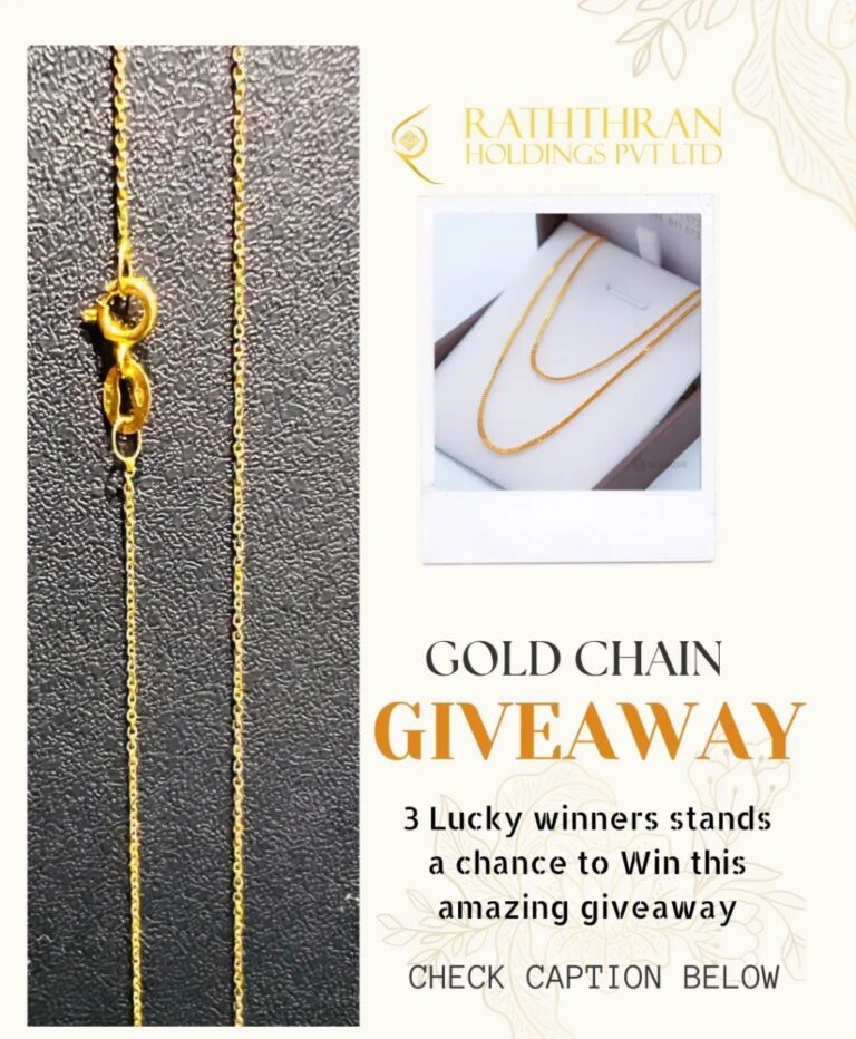 Instagram post from raththran.lk